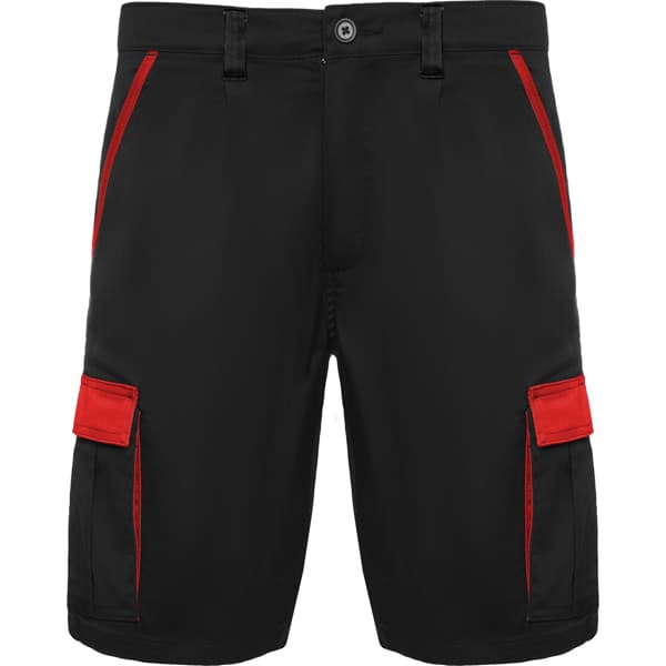 Bermuda deportiva TAHOE · NEGRO/ROJO