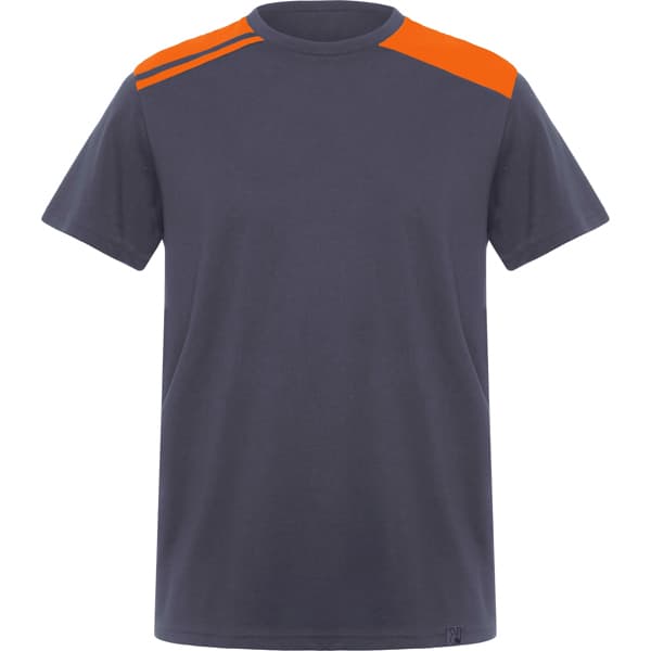 Camiseta EXPEDITION · PLOMO/NARANJA