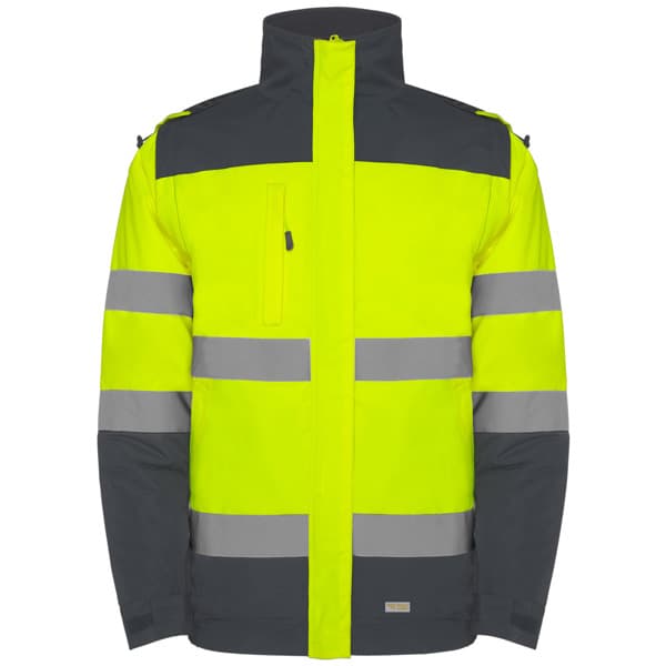 Pantalón de trabajo EPSYLON · PLOMO/AMARILLO FLUOR