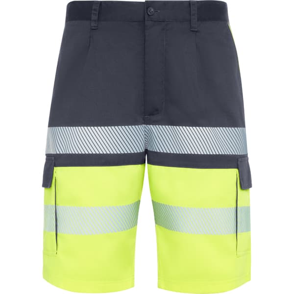 Pantalón de trabajo LADA · PLOMO/AMARILLO FLUOR