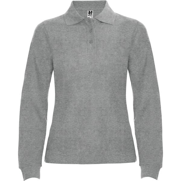 Polo manga larga ESTRELLA WOMAN L/S · GRIS VIGORE