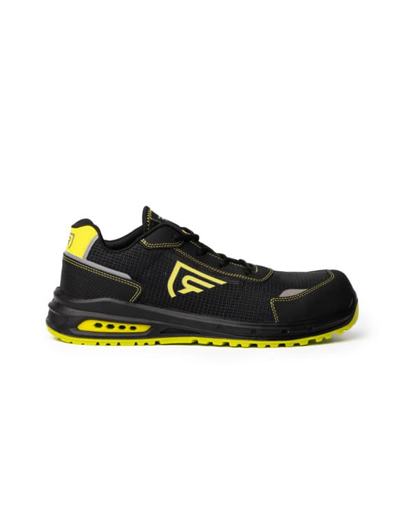 Calzado BERYL · NEGRO/AMARILLO FLUOR