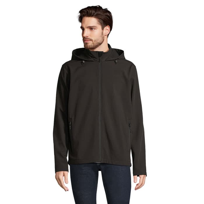 Softshell RACE HOODED MEN