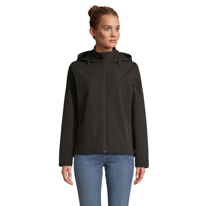 Softshell RACE HOODED WOMEN