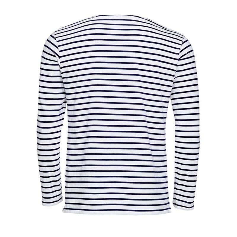 SOL'S MARINE MEN Blanco / Azul marino 3XL [SO] 01402