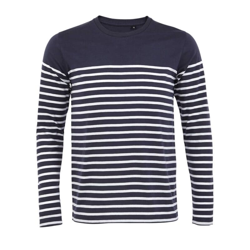 SOL'S MATELOT LSL MEN French marino / Blanco 3XL [SO] 03099