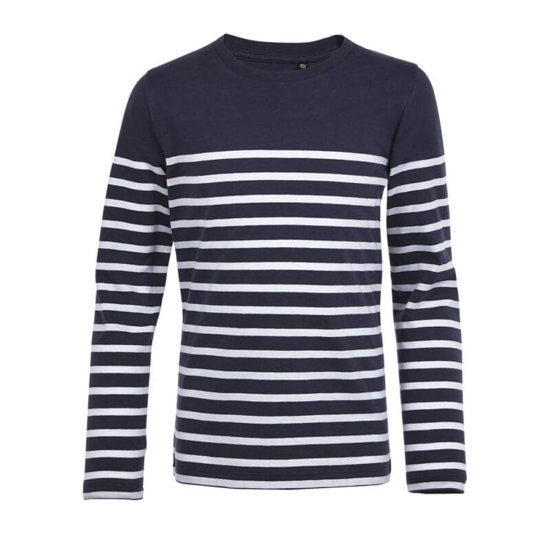 Camiseta Manga Larga Infantil Matelot Lsl Kids (03101) - Sol´s