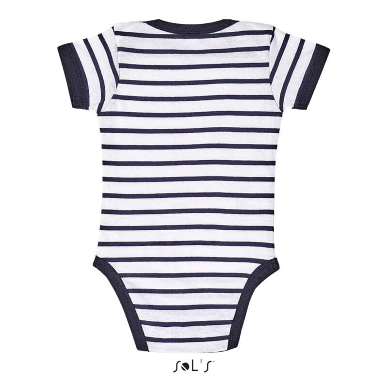 SOL'S MILES BABY Blanco / Azul marino 18/23M [SO] 01401